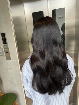 シアー(SHEER.) 髪質改善カラー×ダークブラウン【表参道,青山,外苑前美容室】