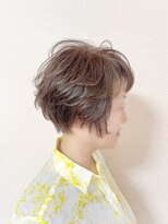 ルーファス メグロ(Ruufus Meguro)&nbsp;ひし形小顔×大人ショートボブ/40代50代202405