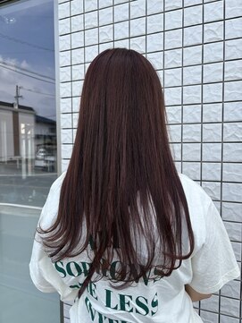 ネクサス(nexus) ピンクカラー　ピンクブラウン　ブリーチなし