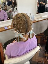 ヘアーアンドメイクアップモパ&nbsp;アレンジヘア