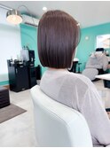 ユーフォリア大人可愛いぱっつんボブスタイル