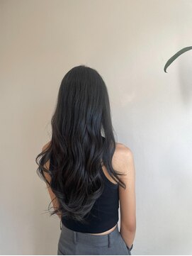 アドラーブル 長岡リップス旭岡店(adorable) 20代30代大人美人小顔ブリーチなし韓国ヘアアッシュブラック