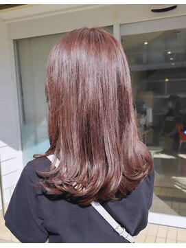 ヘアーズ 本店(HAIRZ) 《HAIRZ》平田☆秋色チョコレートブラウン☆レイヤースタイル