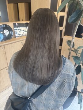 サミット アメ(SUMMIT ame.) ケアブリーチあり透明感くすみグレージュカラー