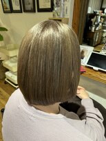 トモリヘアルーム (tomori Hair room)&nbsp;メテオカラー＆ネオメテオストレートWで美髪ケア