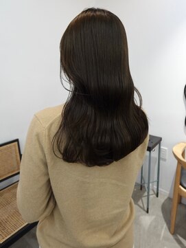 オルセン(OLSEN) ブリーチなしカラー/ブラウンカラー/オリーブブラウン