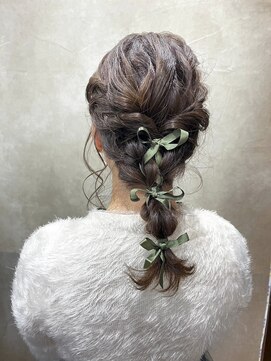 びゃんびゃん 江端店 ヘアセット/ヘアアレンジ/結婚式/イメチェン/着物