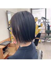スマッジコミュ(smudge commu) 切りっぱなしボブ