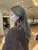 ビュートリアム265(BEAUTRIUM 265)&nbsp;オリーブベージュ 明るめグレージュ ブリーチカラー 銀座 有楽町