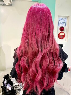マティーナ ヘアー 池袋(Matina hair) 【ビビットピンク】池袋美容室