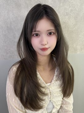 ロール 博多(Role) ミニウルフレイヤーカット顔周りカット前髪カット韓国ロング博多