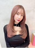ミニウルフレイヤーカット顔周り前髪韓国ミディアムロング北千住
