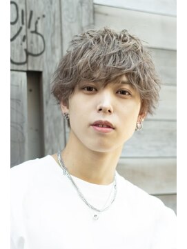 ユーフォリア 渋谷グランデ(Euphoria SHIBUYA GRANDE) くすみマット×メンズ×パーマ×カット×爽やか