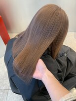 ペレ アネックス 大阪梅田茶屋町店(PELE ANNEX)&nbsp;くびれヘア/アプリコットオレンジ/ハイライトカラー/梅田