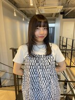 ヌープヘアーアイス(NUUP.hair ici)&nbsp;★ブリーチなしでできるオリーブベージュ透明感ブラウン夏