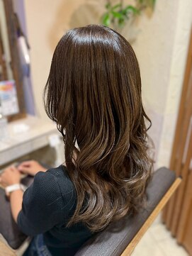 ヘアリゾート粋 ティガ 池袋店(tiga) 艶髪ウェーブ/髪質改善/透明感カラー/レイヤーカット