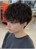 原宿ラウンドマッシュツイストスパイラルパーマ刈り上げfifth