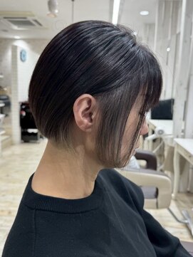 宇都宮ショートカットヘイリーボブレイヤーボブウルフカット