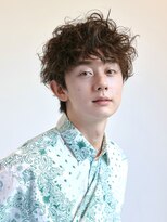 エムスラッシュ アヴェダ 自由が丘(M.SLASH AVEDA)&nbsp;シャドウパーマ/前髪パーマ/サーフカール/メンズ/自由が丘