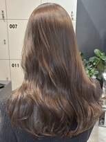 ディーエックス スリー(Dxxxx III)&nbsp;ウォームブラウン 透明感カラー 韓国 顔周りカット