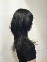 オーガニック リブ 川越(organic+live) 春カラー◎韓国ハッシュカット×ウルフで旬顔イメチェン