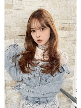 レミエ ダイカンヤマ(lemiie) 柔らかくキレイめハイレイヤーカット★レイヤーロング