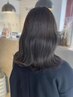 【RIKA指名】カット+赤味消しオリーブカラー/ブリーチ無し/オリーブベージュ