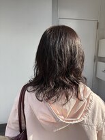 フォークロア 己斐店(Folk Lore) ミディアムパーマ・マットカラー