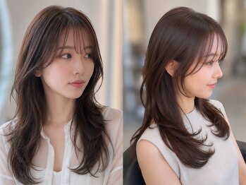 ジエクト ヴィシア(The Ect VIXIA)の写真/こだわりの顔周り,前髪カットで印象激変！垢抜け・小顔に見せるなら似合わせ顔周りカット♪心斎橋/なんば