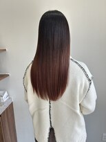 ヘアサロン セロ(Hair Salon SERO)&nbsp;グラデーションカラー/ピンクカラー#暖色系カラー