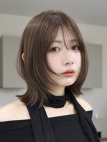 オーラ オモテサンドウ(Aura omotesando)&nbsp;顔周りレイヤーのくびれウルフ