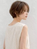 ミロアヴィタ 平尾(miroa vita)&nbsp;ブラウンベージュ 髪質改善 顔周りカット ショートカット