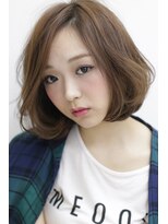 ロロネー 豊中(Lolonois)&nbsp;【Lolonois豊中】羽の様にふんわりフェザーボブ（鈴木正登志）