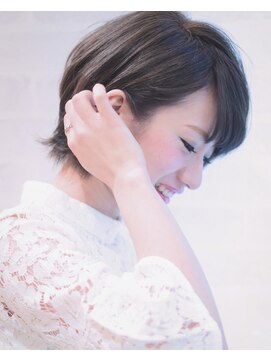 アイナ 銀座(Aina) 【Aina銀座】大人の耳掛けショートボブ