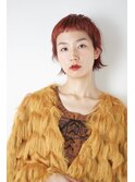 jr塚本駅/ショートウルフ×秋カラー/大人おしゃれヘアー