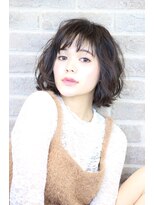 アース コアフュールボーテ 長野稲田店(EARTH coiffure beaute)&nbsp;フェミニンボブ