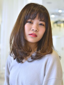 アドラーブル 万代店 (adorable) 【adorable】ツヤ感☆レイヤー3Dフォルムミディ