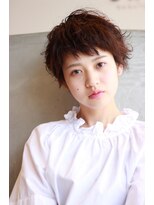 サラビューティーサイト 志免店(SARA Beauty Sight)&nbsp;パーマで簡単スタイリングのマニッシュショート