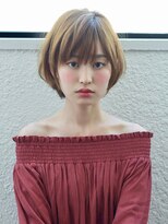 リラ ヘアー(LILA HAIR) 【LILA  HAIR】大人可愛い☆耳かけショートボブ