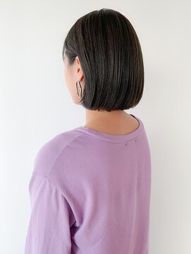 ネイヴィル オモテサンドウ(navile omotesando) 【yuka】ブリーチなしで透明感◎地毛よりの暗めグレージュカラー