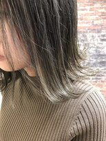 クライム オブ ヘアー(Climb OF HAIR)&nbsp;切りっぱなしボブ！バレイヤージュ カラー