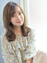 イリーブ(elieve) 大人かわいいカーキベージュカラー