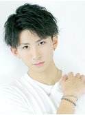 爽やかかきあげクリアリバースショート