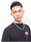 スパイキーショートニュアンスパーマスペインカール222
