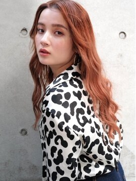 アレンヘアー 京橋店(ALLEN hair) #センターパート　#韓国風ヘア　#Wカラー