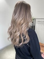 グラム 岡崎南店(gram)&nbsp;ブリーチ２回以上＿ブロンド＿バレイヤージュ＿ギャル＿66