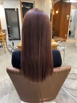 フツーロ 栄(FUTURO) ピンクブラウンヘアー！！