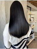 美髪矯正でストレスのない艶髪を!マチルダボブ 前髪矯正