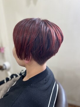 カミユアンドクレールヘアー(Kamiyu&Clair hair) 前下がりショートボブ