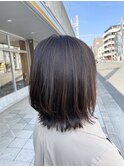 切りっぱなしボブ